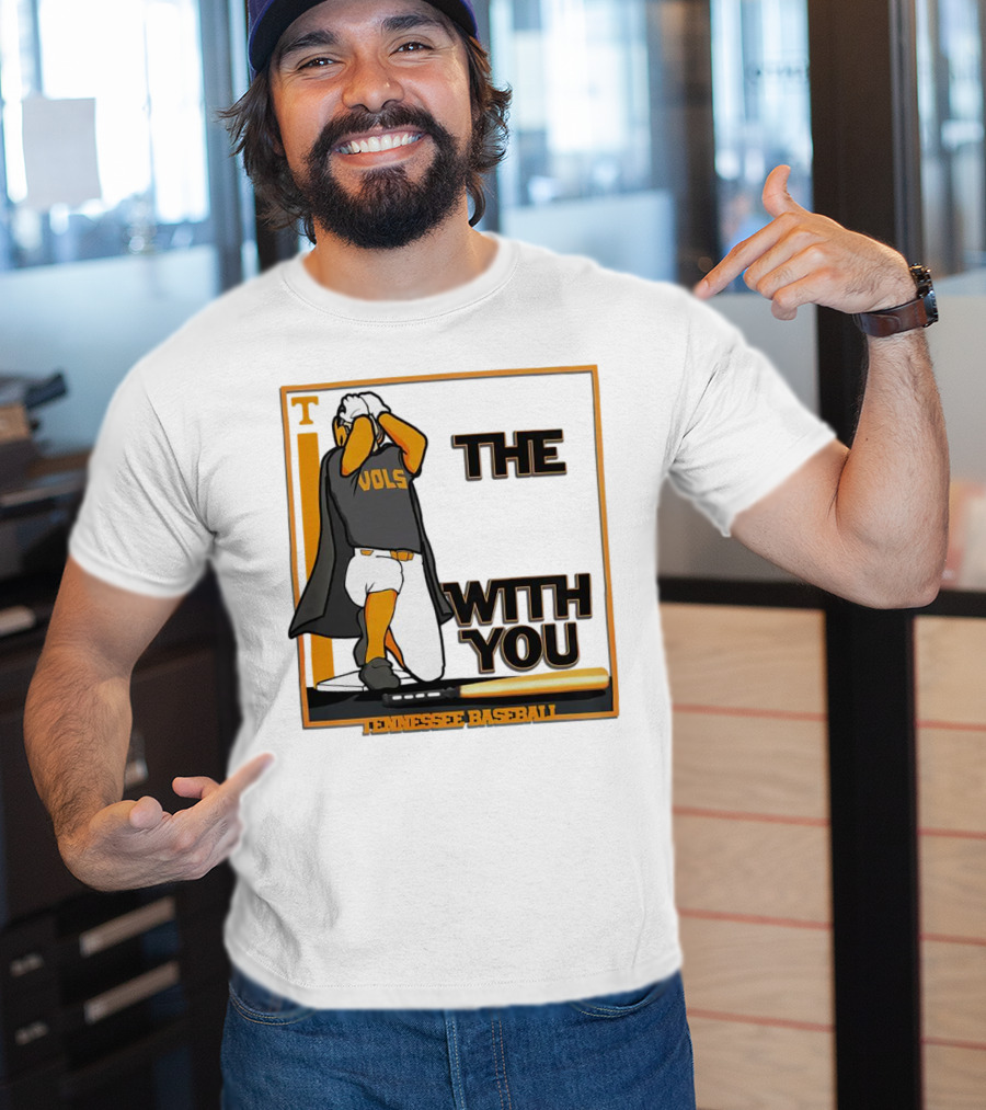 Tennessee Volunteers Baseball May The Vols Be With You T-Shirt