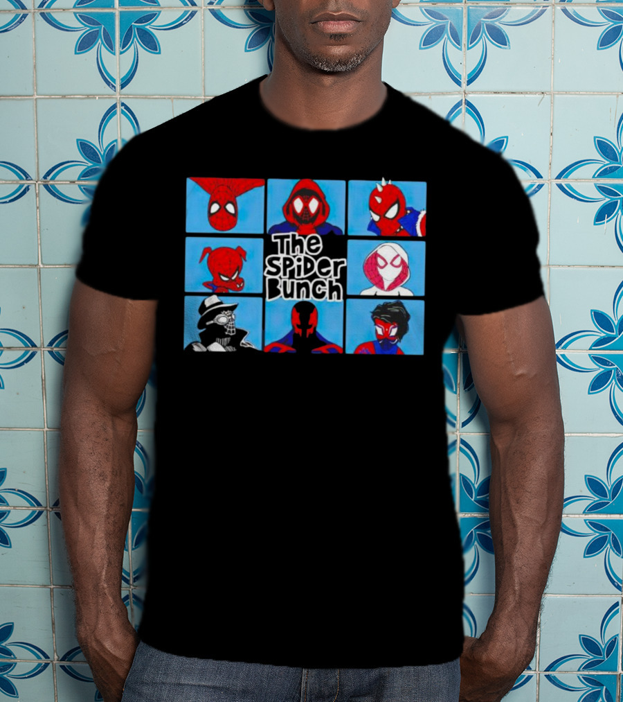 The Spider Bunch Spider-Man Faces Collection T-Shirt
