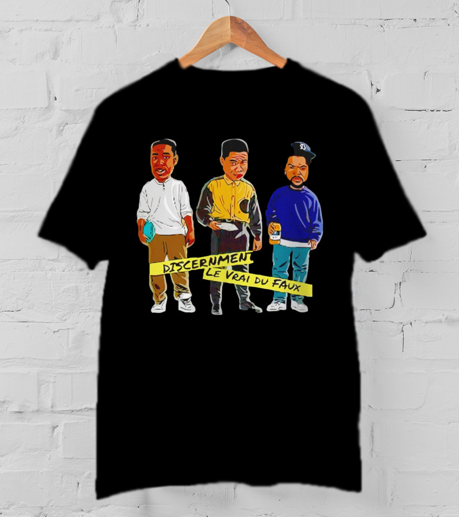 Discernment Le Vrai Du Faux Trio Iconic Figures T-Shirt