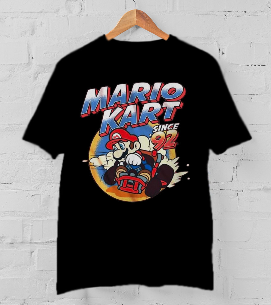 Mario Kart Racing Adventure Since 92 T-Shirt