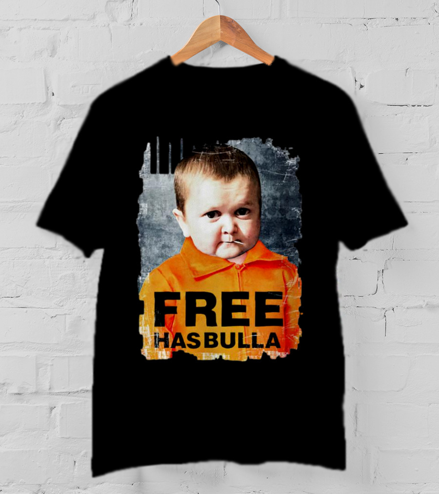 Hasbulla Magomedov Free Hasbulla Orange Jumpsuit T-Shirt