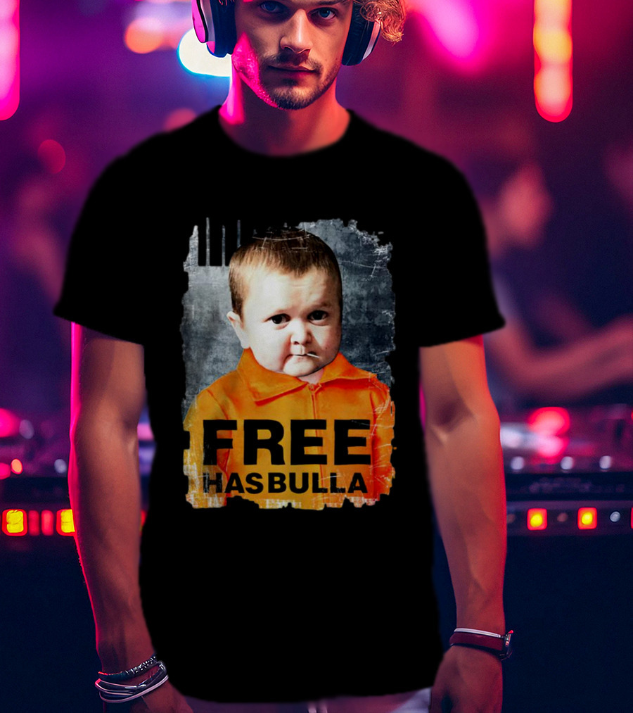 Hasbulla Magomedov Free Hasbulla Orange Jumpsuit T-Shirt