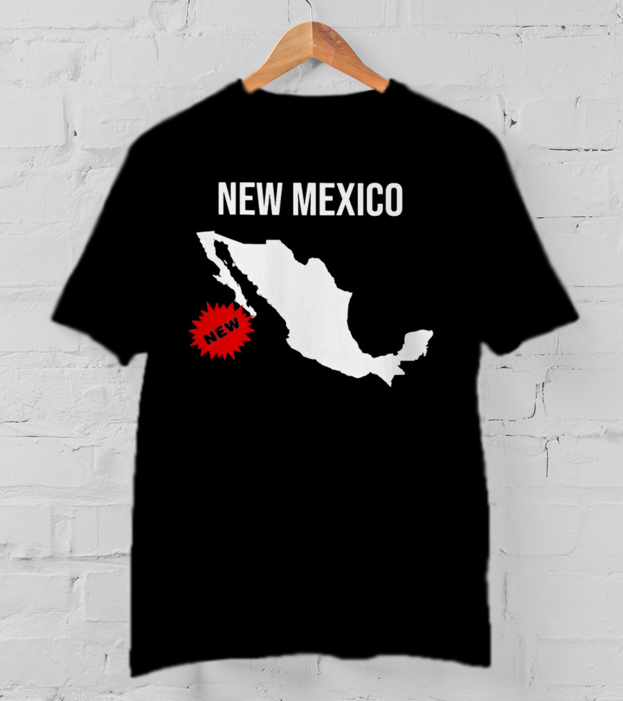 New Mexico New Map T-Shirt