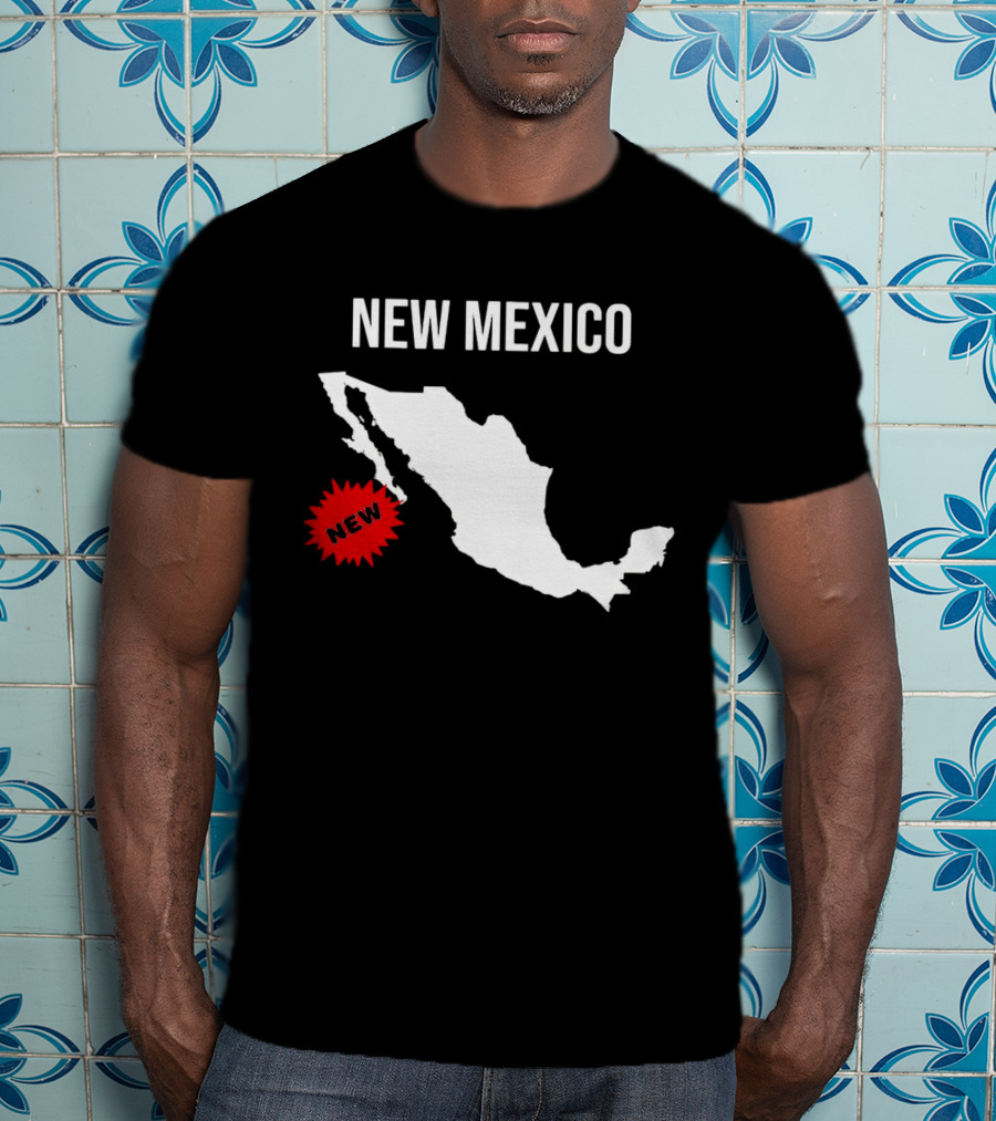 New Mexico New Map T-Shirt