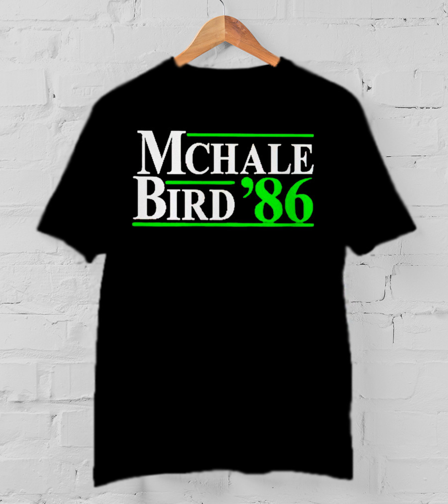 Mchale Bird '86 NBA Boston Celtics Duo T-Shirt
