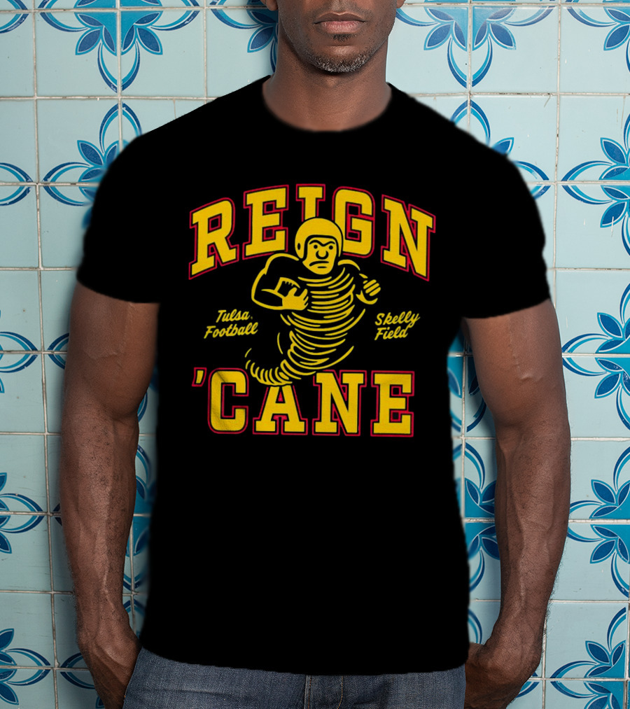 Tulsa Football Skelly Field Reign 'Cane T-Shirt