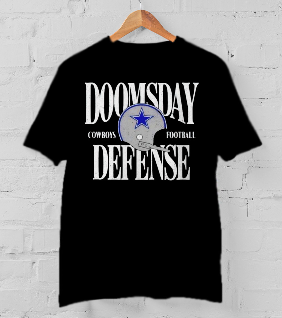 Doomsday Defense Cowboys Football Helmet Iconic Dallas Star T-Shirt