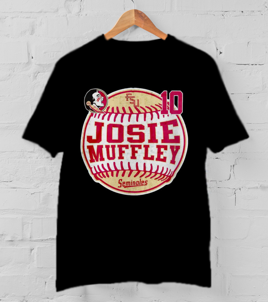 Florida State Seminoles Josie Muffley FSU Softball 10 T-Shirt
