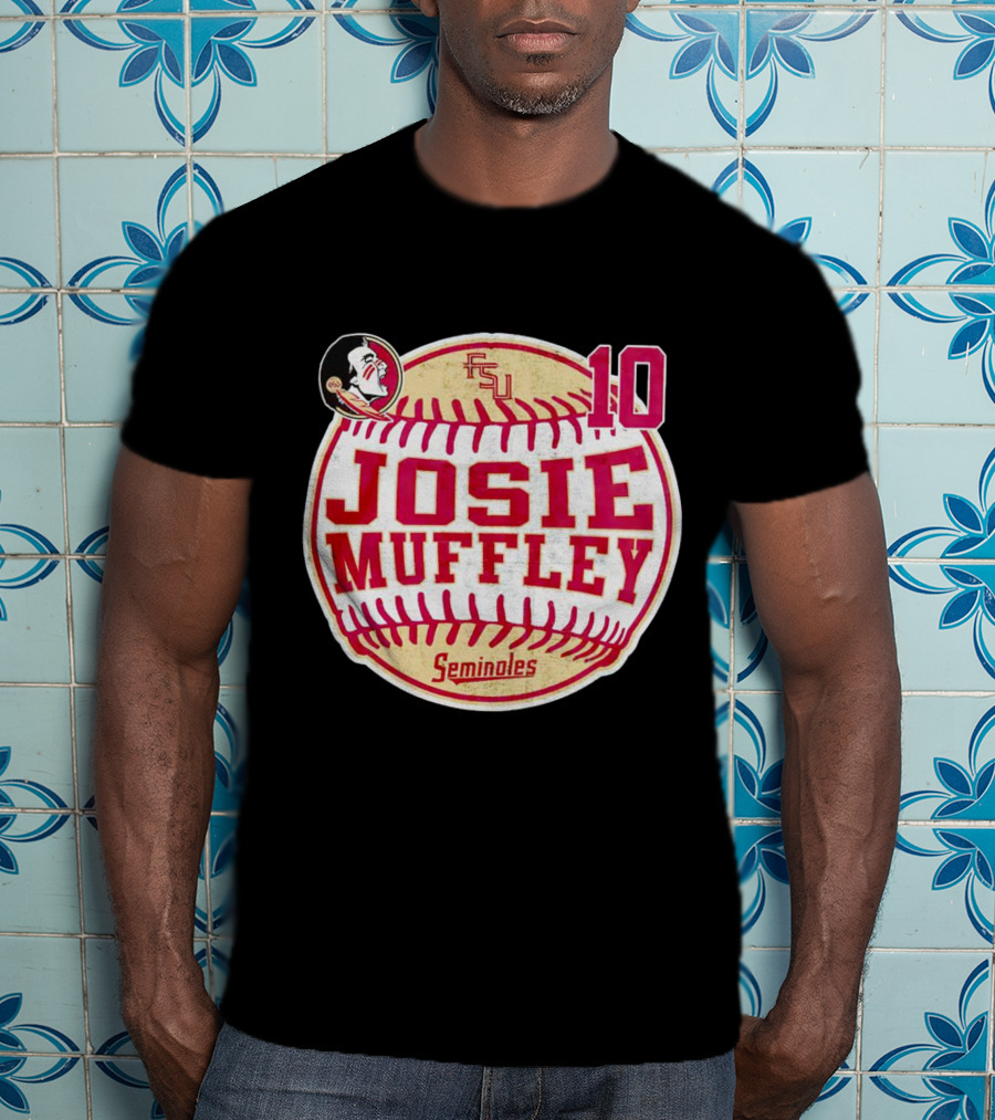 Florida State Seminoles Josie Muffley FSU Softball 10 T-Shirt