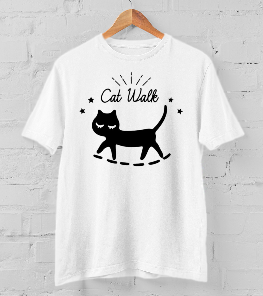 Yamato Maya Cat Walk Stars Strutting T-Shirt