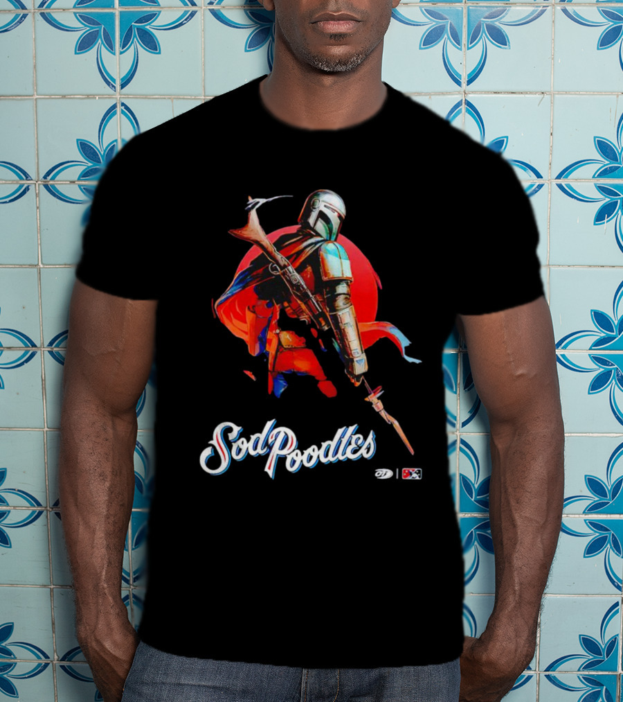 Sod Poodles Star Wars Mandalorian Collaboration T-Shirt