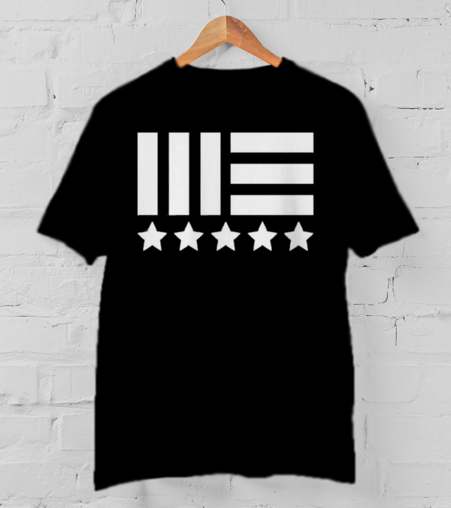 Tacticians Authority Far Cry Military Stripes And Stars Emblem T-Shirt