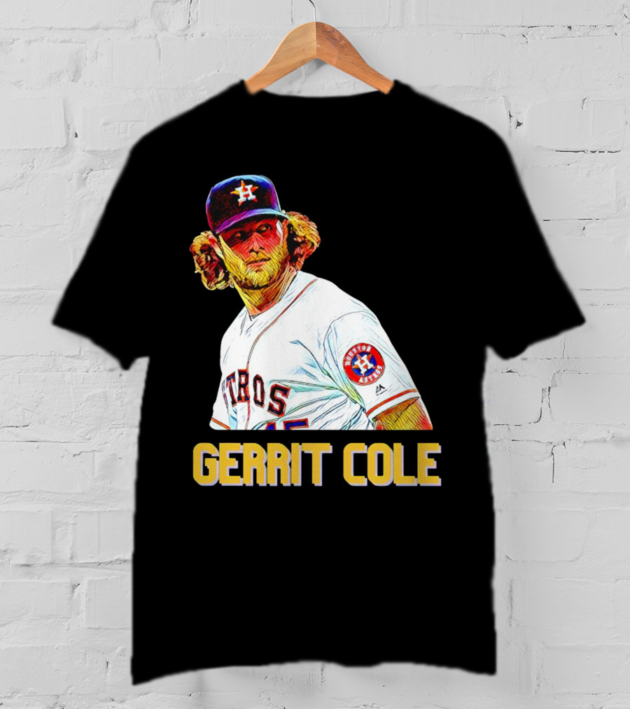 Gerrit Cole Astros Houston Baseball Player T-Shirt