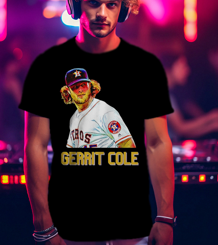 Gerrit Cole Astros Houston Baseball Player T-Shirt