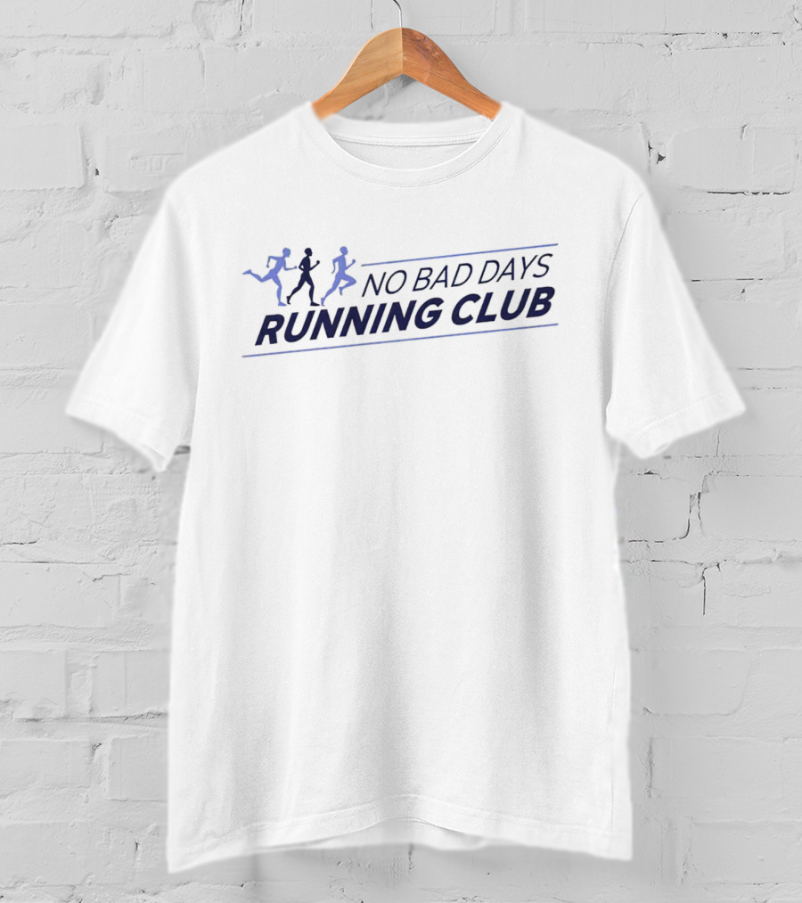 No Bad Days Running Club Runners In Motion T-Shirt