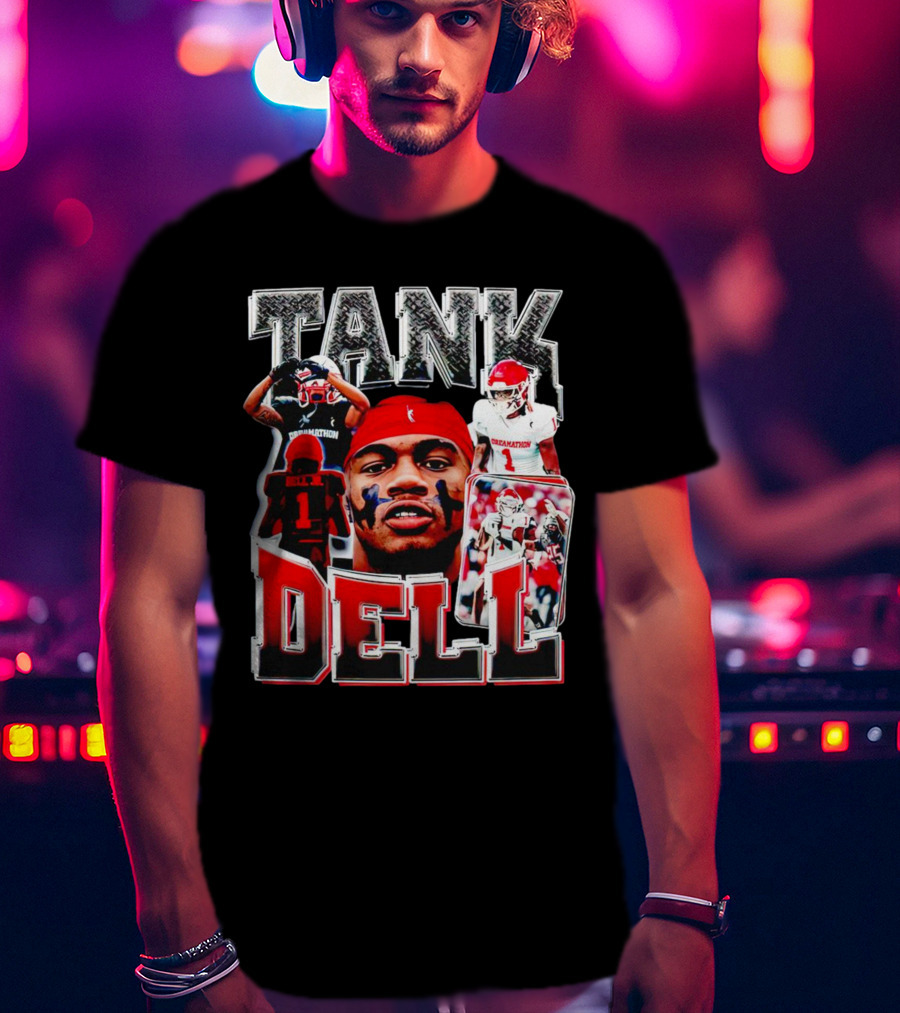 Tank Dell Breakaway Football Legend Vintage Action T-Shirt
