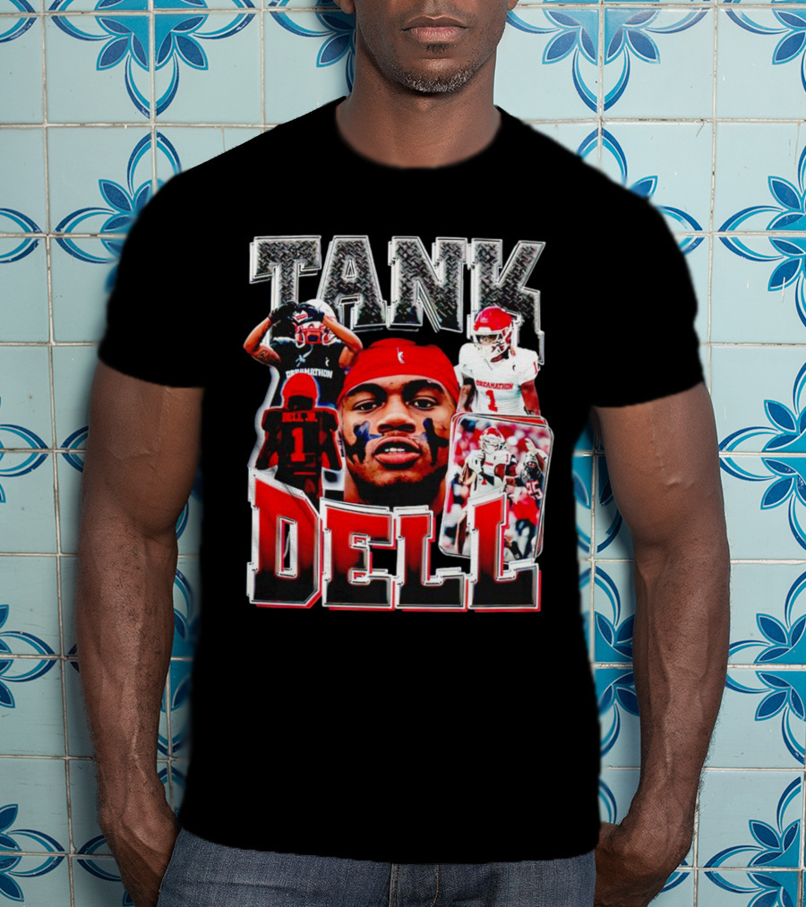Tank Dell Breakaway Football Legend Vintage Action T-Shirt