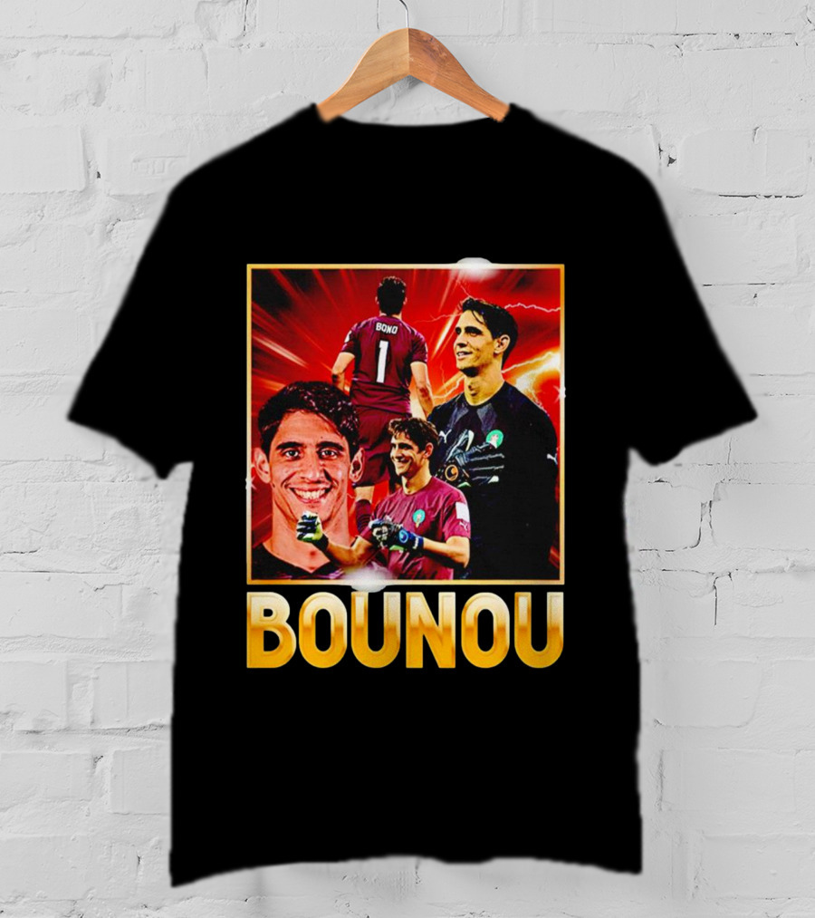 Bounou Bono Morocco Football Soccer T-Shirt