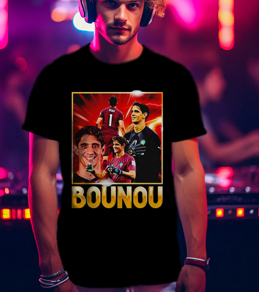 Bounou Bono Morocco Football Soccer T-Shirt