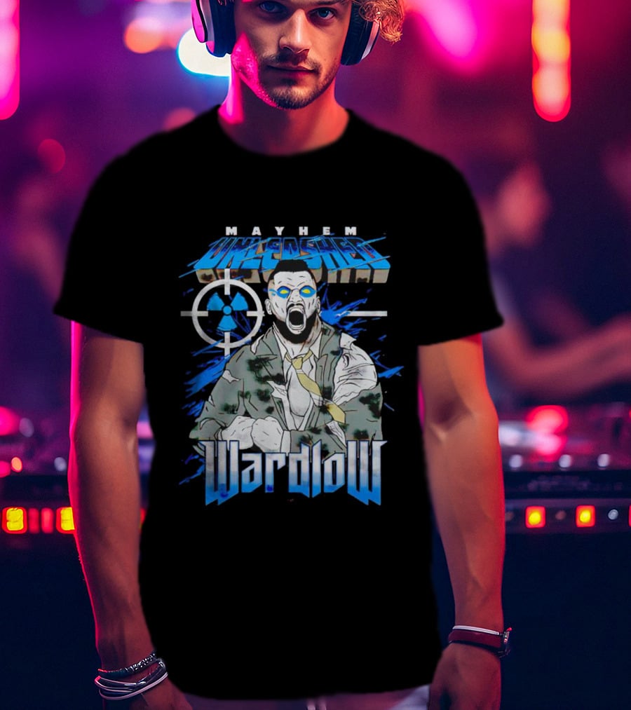 Mayhem Unleashed Wardlow Radiation Target Zone T-Shirt