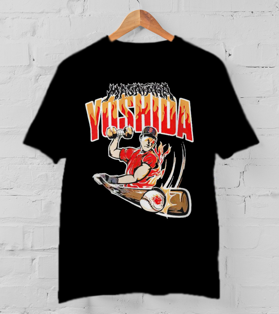 Masataka Yoshida Baseball Fireball Swinging Athlete T-Shirt