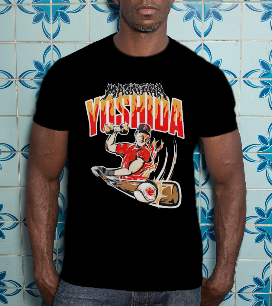 Masataka Yoshida Baseball Fireball Swinging Athlete T-Shirt