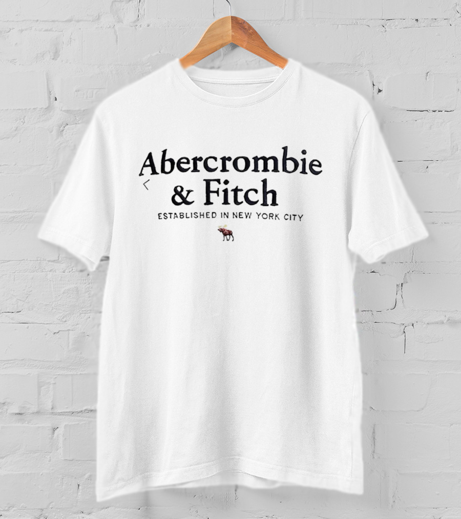 Abercrombie And Fitch Established In New York City With Moose T-Shirt