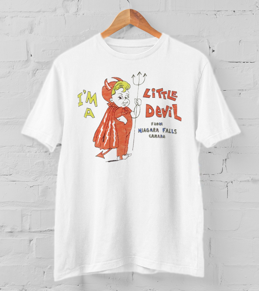 I'M A Little Devil From Niagara Falls Canada T-Shirt