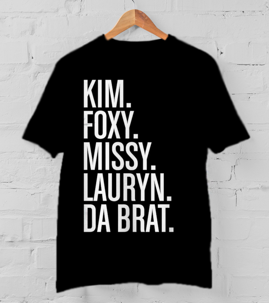 Kim Foxy Missy Lauryn Da Brat Legends Combo T-Shirt
