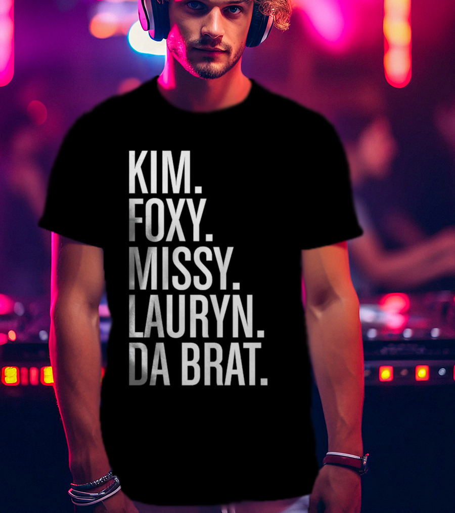 Kim Foxy Missy Lauryn Da Brat Legends Combo T-Shirt