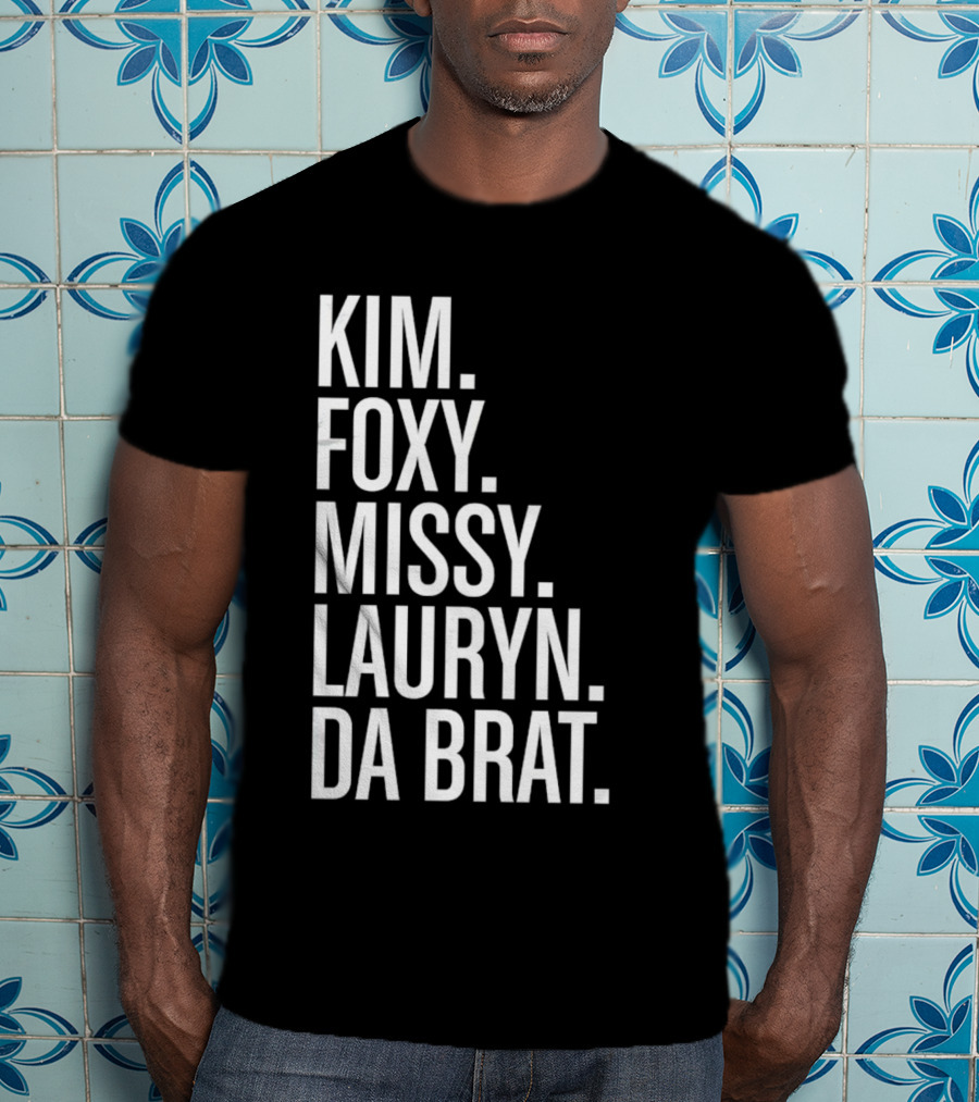 Kim Foxy Missy Lauryn Da Brat Legends Combo T-Shirt