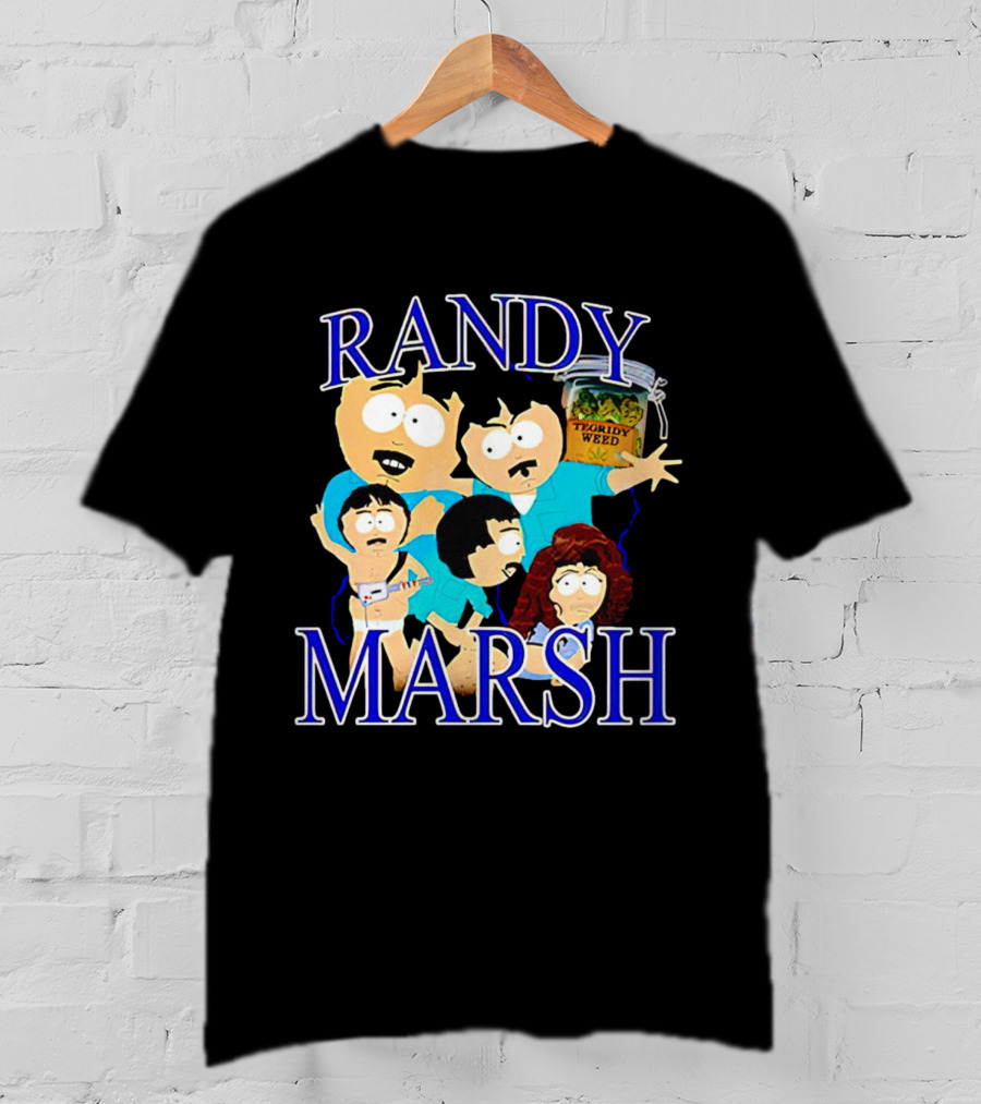 Randy Marsh Tegridy Weed South Park Fan T-Shirt