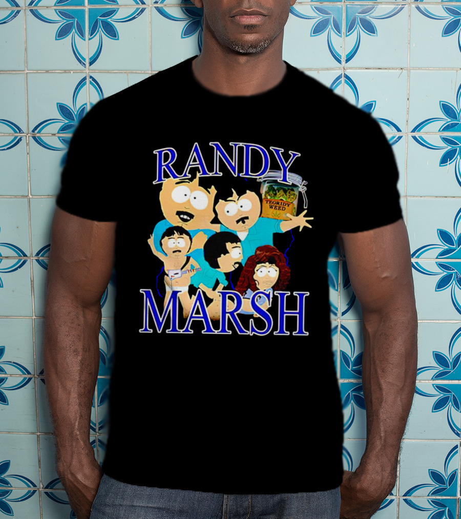Randy Marsh Tegridy Weed South Park Fan T-Shirt