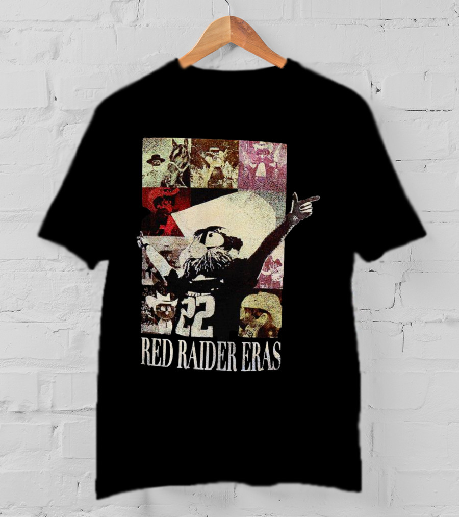 Red Raider Eras Texas Tech Block Chain T-Shirt