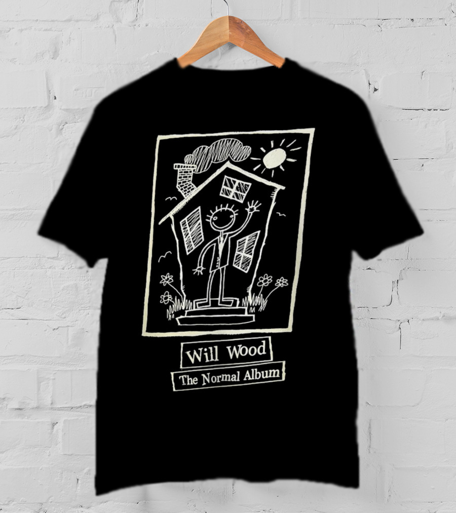 Will Wood The Normal Album House And Sun Drawing T-Shirt