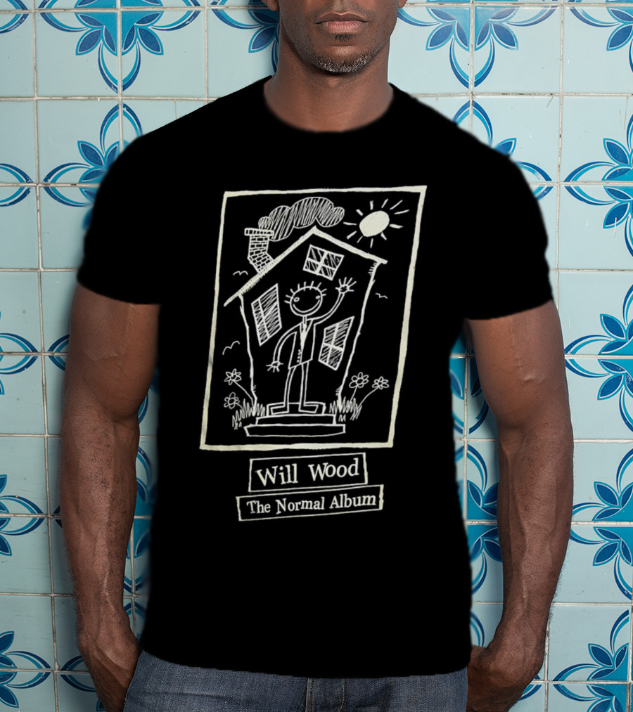 Will Wood The Normal Album House And Sun Drawing T-Shirt