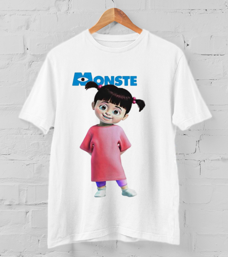 Boo Monsters Monste Pixar Animation Character T-Shirt