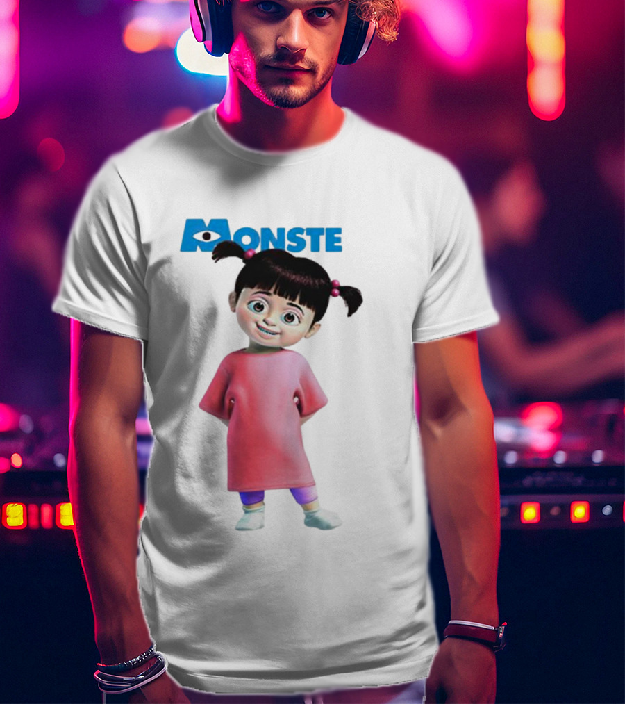 Boo Monsters Monste Pixar Animation Character T-Shirt
