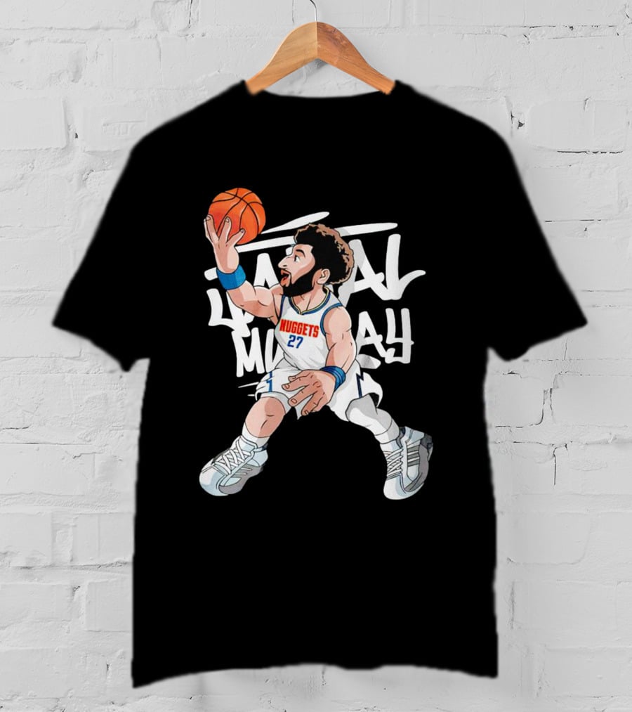 Denver Nuggets Jamal Murray Mile High Basketball Jumper T-Shirt