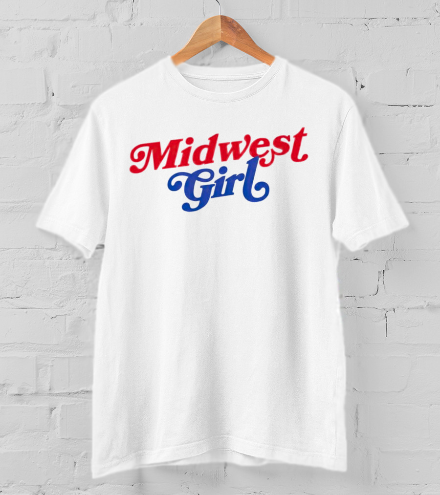 Midwest Girl Red Blue T-Shirt