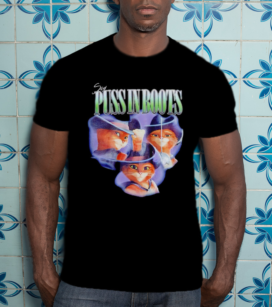 Soy Puss In Boots Trio With Hats And Sword T-Shirt