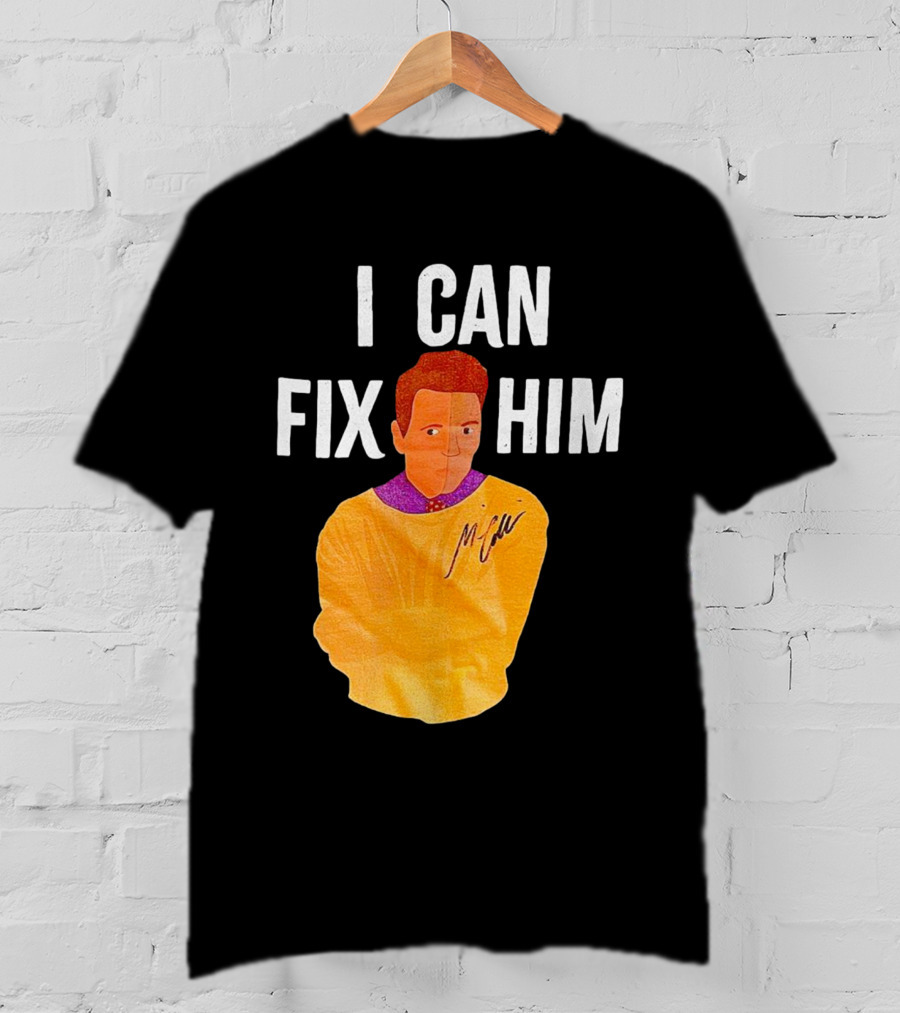 Misha Collins I Can Fix Him Orange T-Shirt