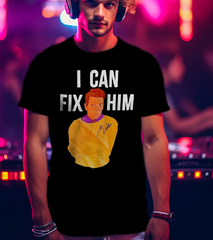 Misha Collins I Can Fix Him Orange T-Shirt