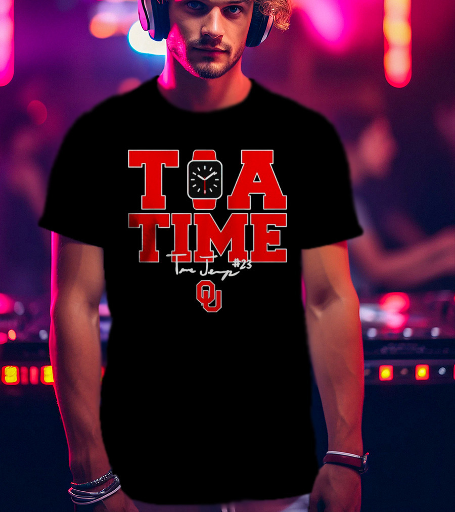 Tia Time Tiare Jennings #23 OU Oklahoma Sooners T-Shirt
