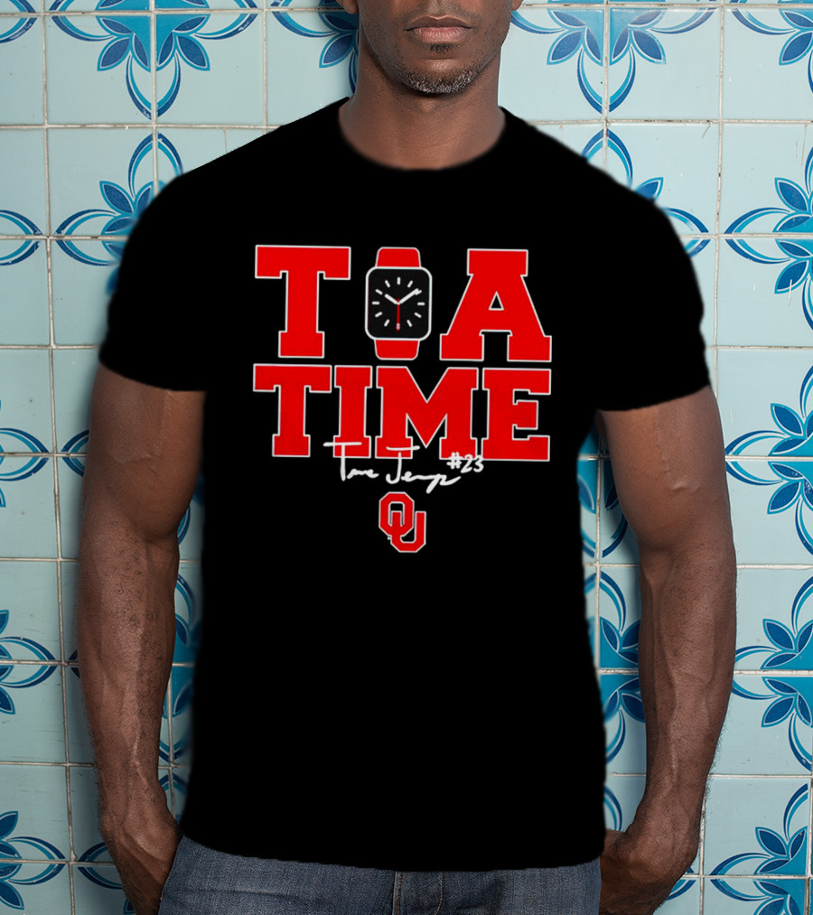 Tia Time Tiare Jennings #23 OU Oklahoma Sooners T-Shirt