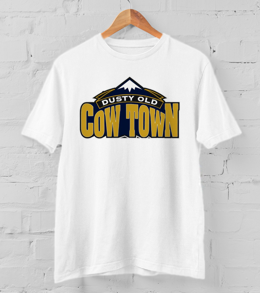 Denver Nuggets Dusty Old Cow Town Rocky Mountains T-Shirt