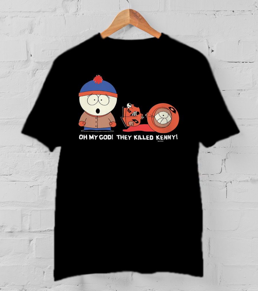 Oh My God They Killed Kenny South Park Classic Scene T-Shirt