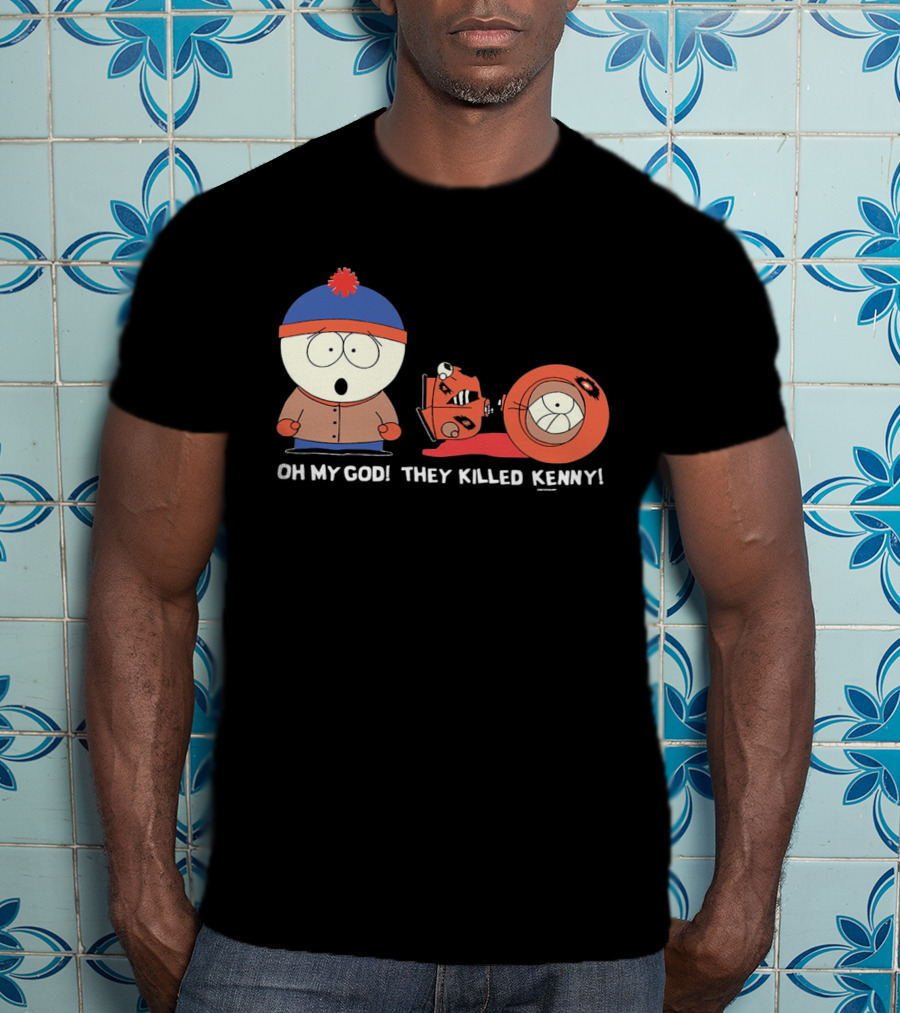 Oh My God They Killed Kenny South Park Classic Scene T-Shirt