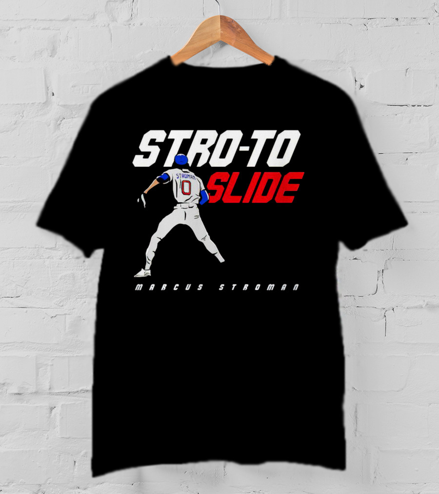 Marcus Stroman Stro-To Slide Chicago Cubs T-Shirt