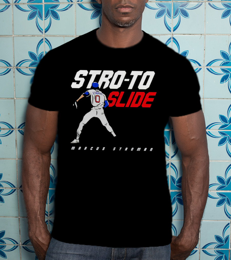 Marcus Stroman Stro-To Slide Chicago Cubs T-Shirt